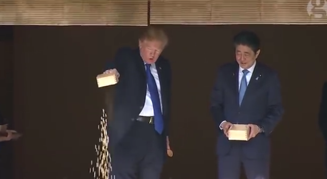 The Trump Overfed Koi Fish Hoax
